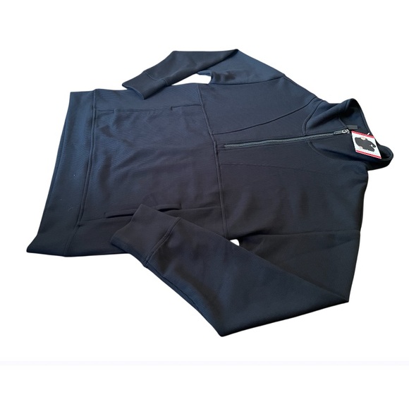 NEW Gaiam Ribbed Quarter Zip Pullover - Picture 6 of 11